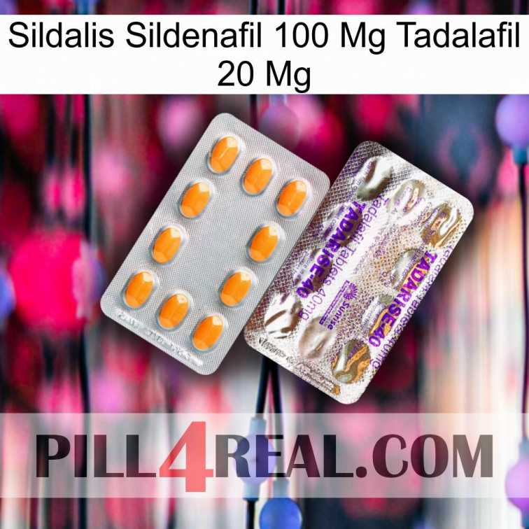 Sildalis Sildenafil 100Mg Tadalafil 20Mg new12